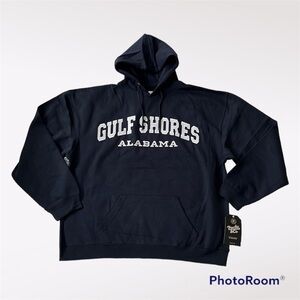 Pacific & co. Hoodie Gulf Alabama in Navy size Large